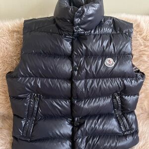 Moncler Navy Blue Puffer Vest (Size 2)